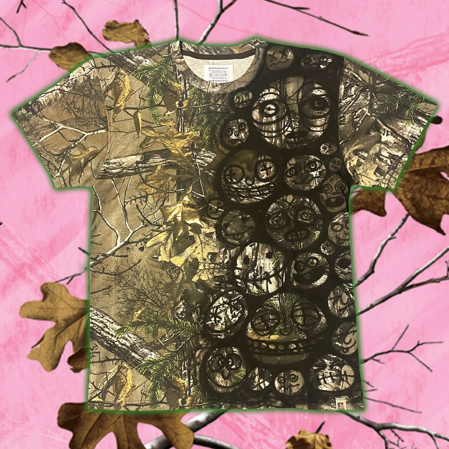 CAMO AIRBRUSH TEE