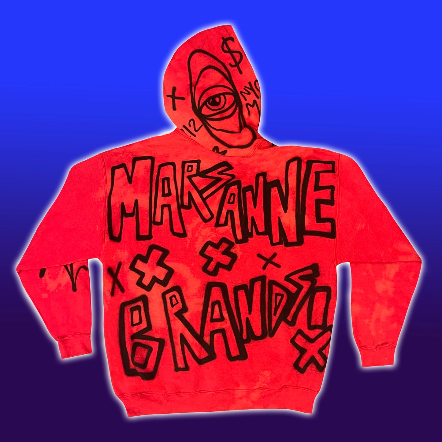 RUBY GRAFFITI HOODIE