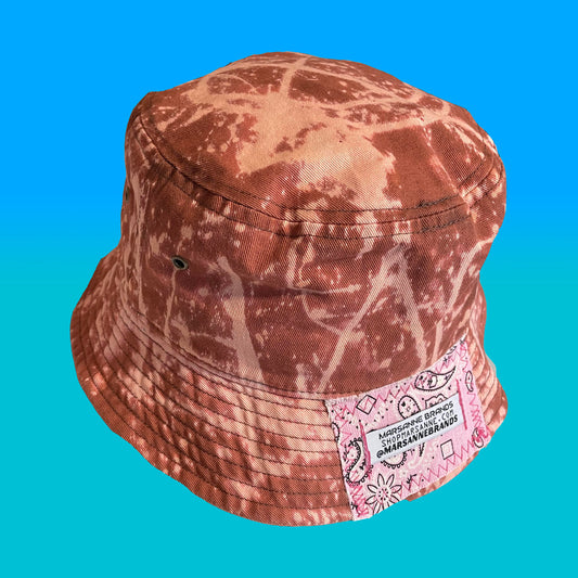 CHOCOLATE SPLASH BUCKET HAT