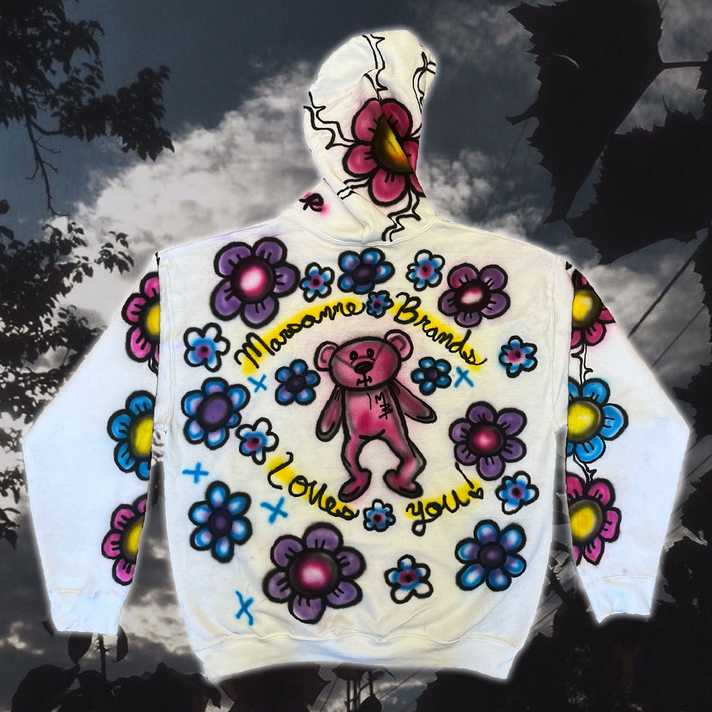 MB FLOWER POWER HOODIE