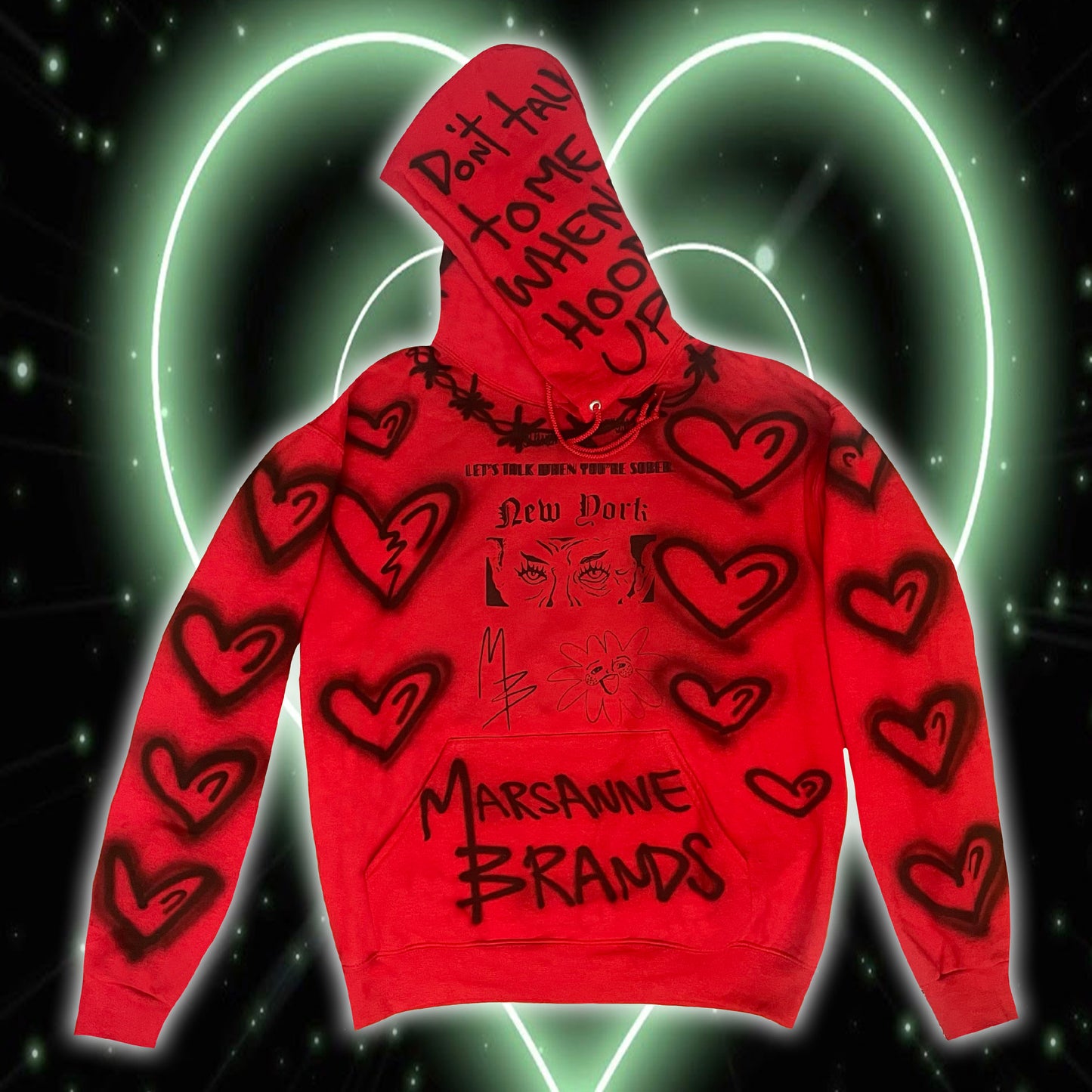 HEART EYES HOODIE