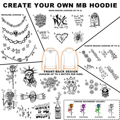 MAKE YOUR OWN HOODIE (SERIES 3)
