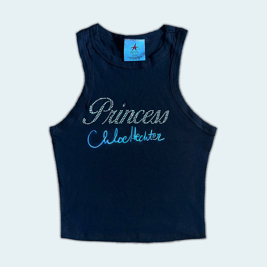 CHLOE HECHTER PRINCESS TANK (BLACK)