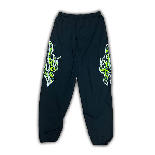 PATCHWORK FLAMES SWEATS