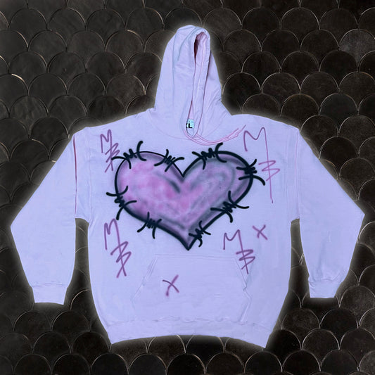 FLAMING LOVE HOODIE