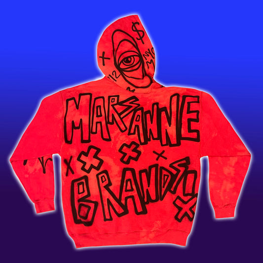 RUBY GRAFFITI HOODIE