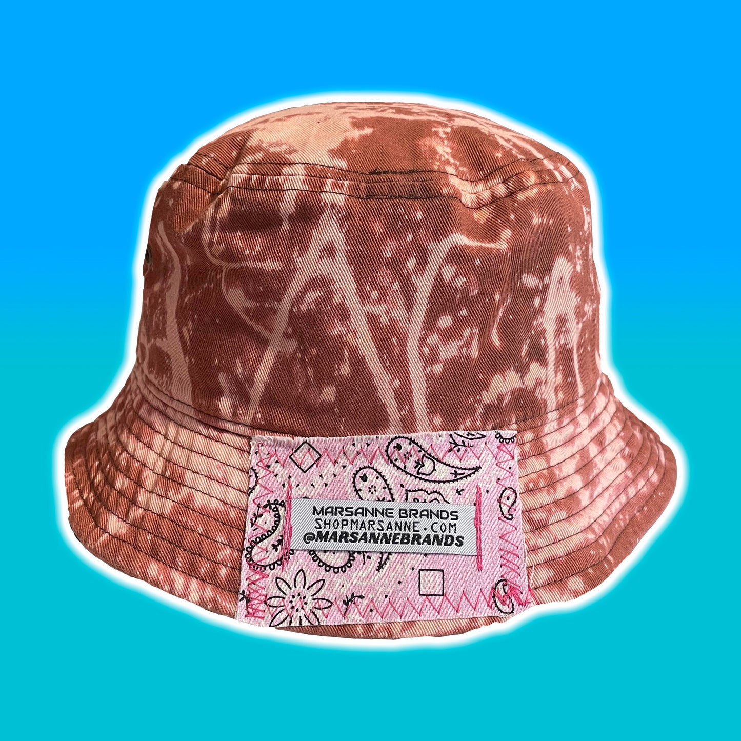 CHOCOLATE SPLASH BUCKET HAT