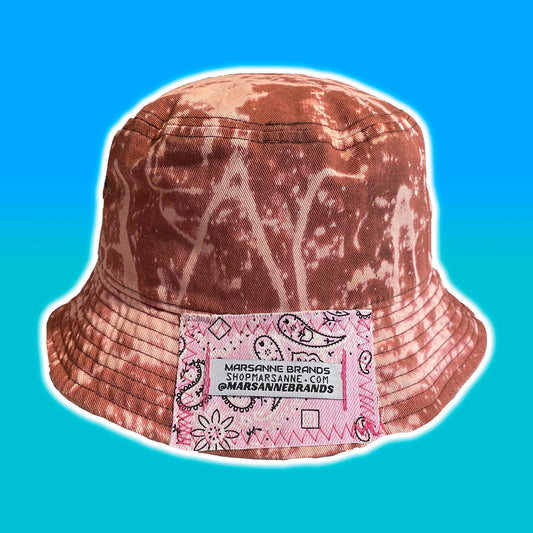CHOCOLATE SPLASH BUCKET HAT