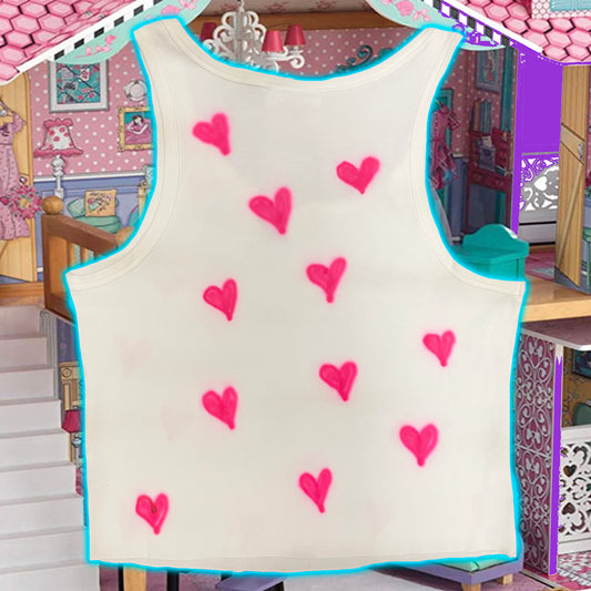 CROPPED DON'T BE MEAN HEART TANK