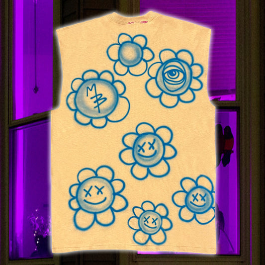 FLOWERZ MUSCLE TANK