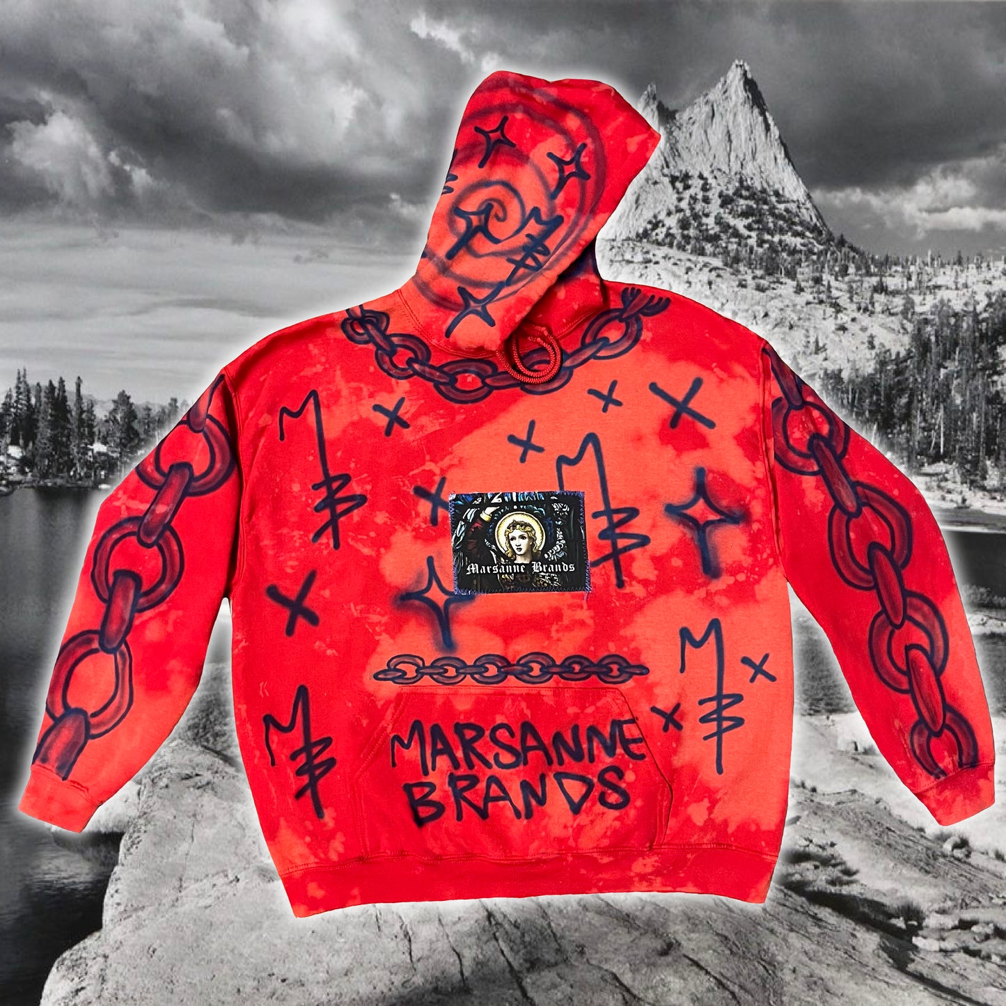RUBY STAINED GLASS HOODIE