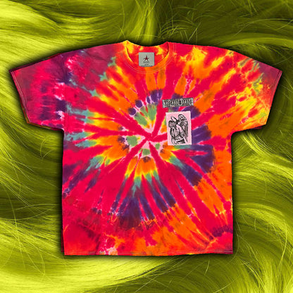 TYE DYE HEARTBREAK TEE